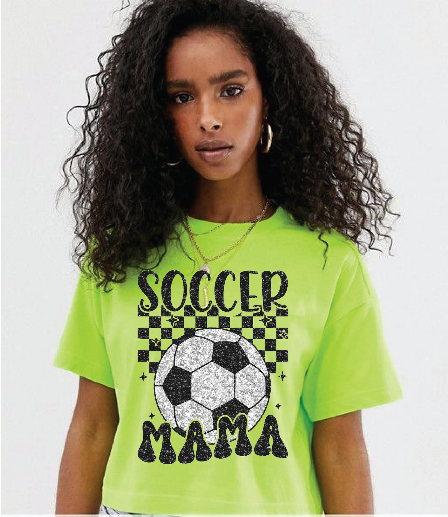 Soccer Mama (Faux Glitter)